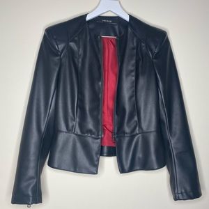 FAUX LEATHER JACKET, ZARA